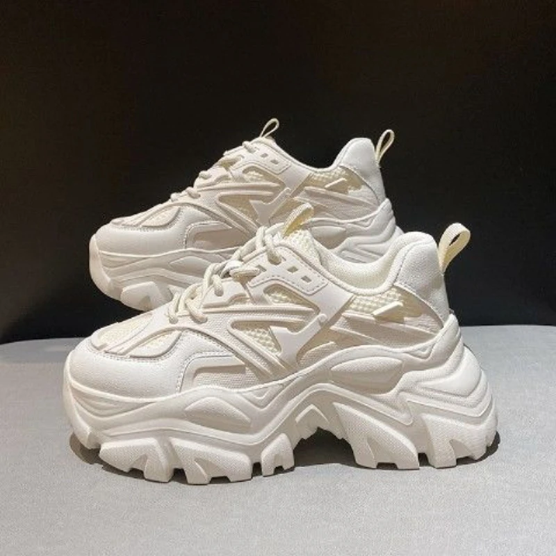 Женские кроссовки на массивной платформе, черные повседневные кроссовки из сетчатой кожи, на платформе, лето 2022
Женские кроссовки на массивной платформе, черные повседневные кроссовки из сетчатой кожи, на платформе, лето 2022