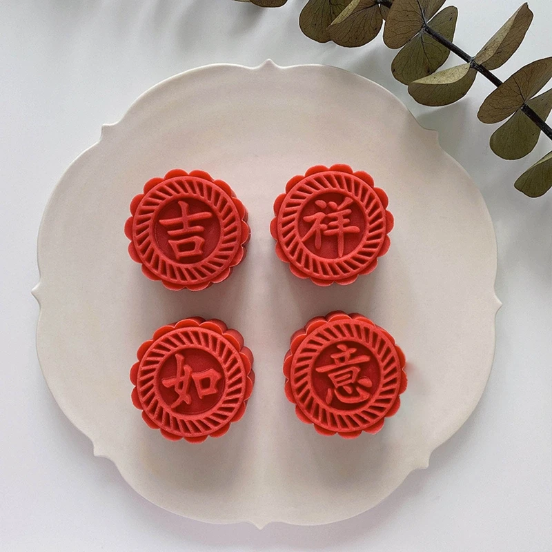 50g DIY 3D Mooncake Moulds Chinese Word Pattern Shape Mooncake Stamps Press Safe Mooncake Gadget for Mid-Autumn Festival
50g DIY 3D Mooncake Moulds Chinese Word Pattern Shape Mooncake Stamps Press Safe Mooncake Gadget for Mid-Autumn Festival