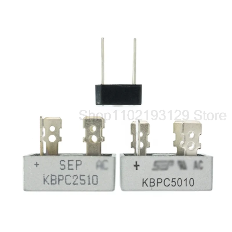NEWKBPC5010 KBPC2510 KBPC1010 Rectifier bridge pile Diode Bridge Rectifier 50A 25A 10A 1000VB
NEWKBPC5010 KBPC2510 KBPC1010 Rectifier bridge pile Diode Bridge Rectifier 50A 25A 10A 1000VB