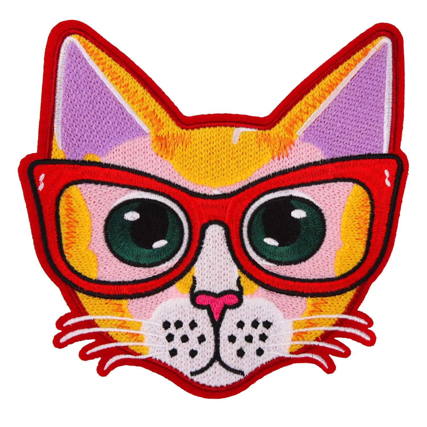 Apparel large embroidery big patch cats for bag badges applique for clothing AM-302
Apparel large embroidery big patch cats for bag badges applique for clothing AM-302