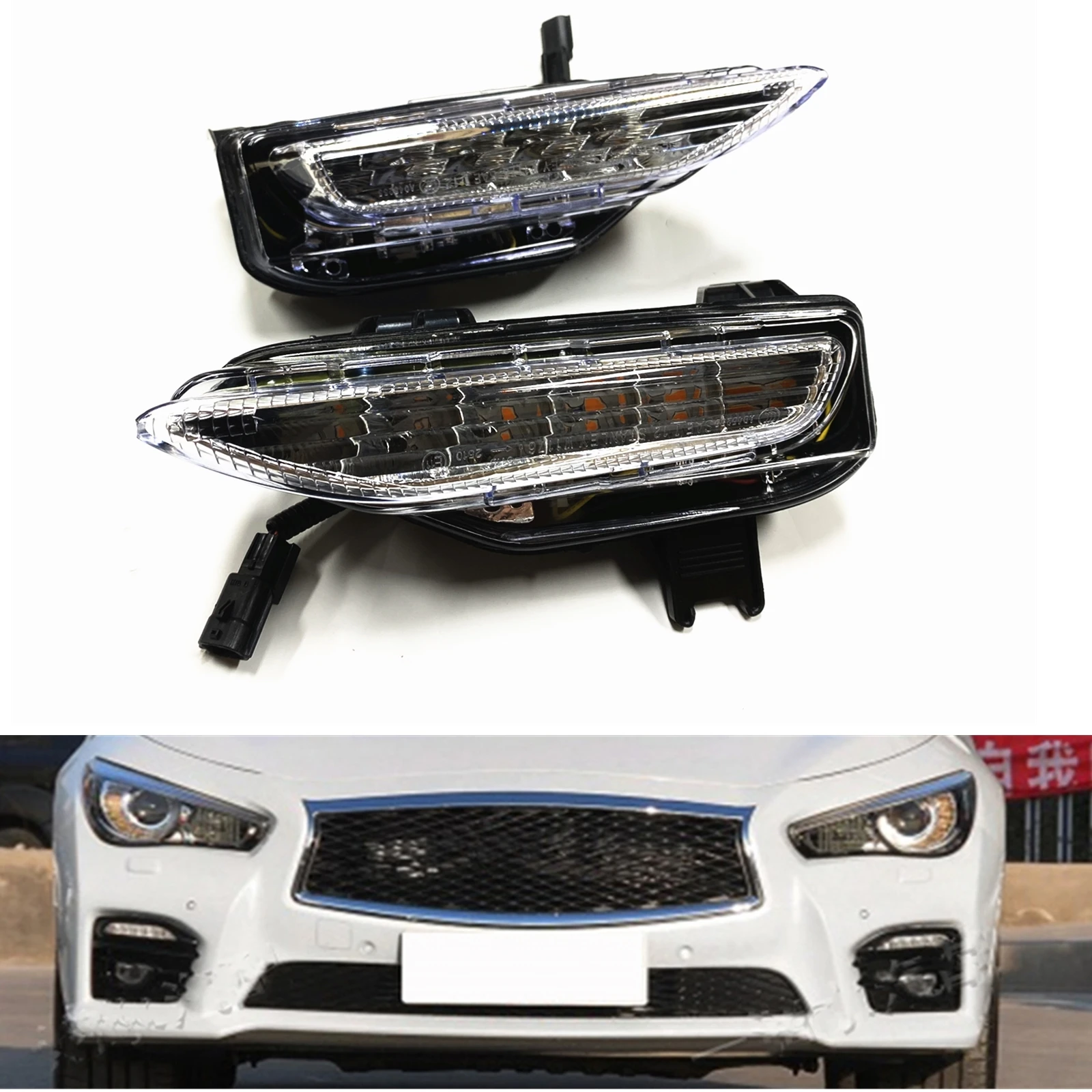 Противотуманная лампа для Infiniti 2014-2018 Q50 Q50L, рамка для впускного отверстия ходового отверстия, автомобильный передний бампер, фонарь для днев...
Противотуманная лампа для Infiniti 2014-2018 Q50 Q50L, рамка для впускного отверстия ходового отверстия, автомобильный передний бампер, фонарь для днев...