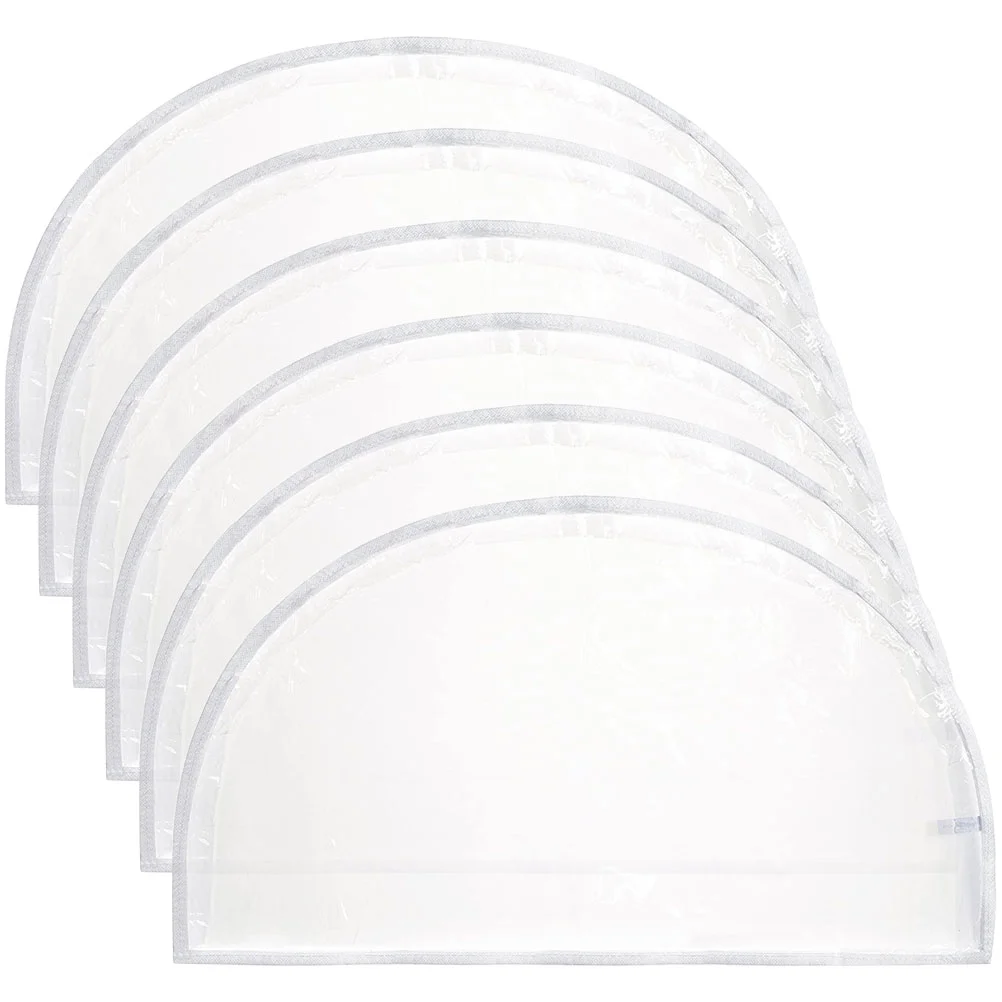 6 Pcs Clothing Transparent Shoulder Cover Dust Bags Clothes Home Plastic Storage Wardrobe Clear Garment Household Supplies
6 Pcs Clothing Transparent Shoulder Cover Dust Bags Clothes Home Plastic Storage Wardrobe Clear Garment Household Supplies
