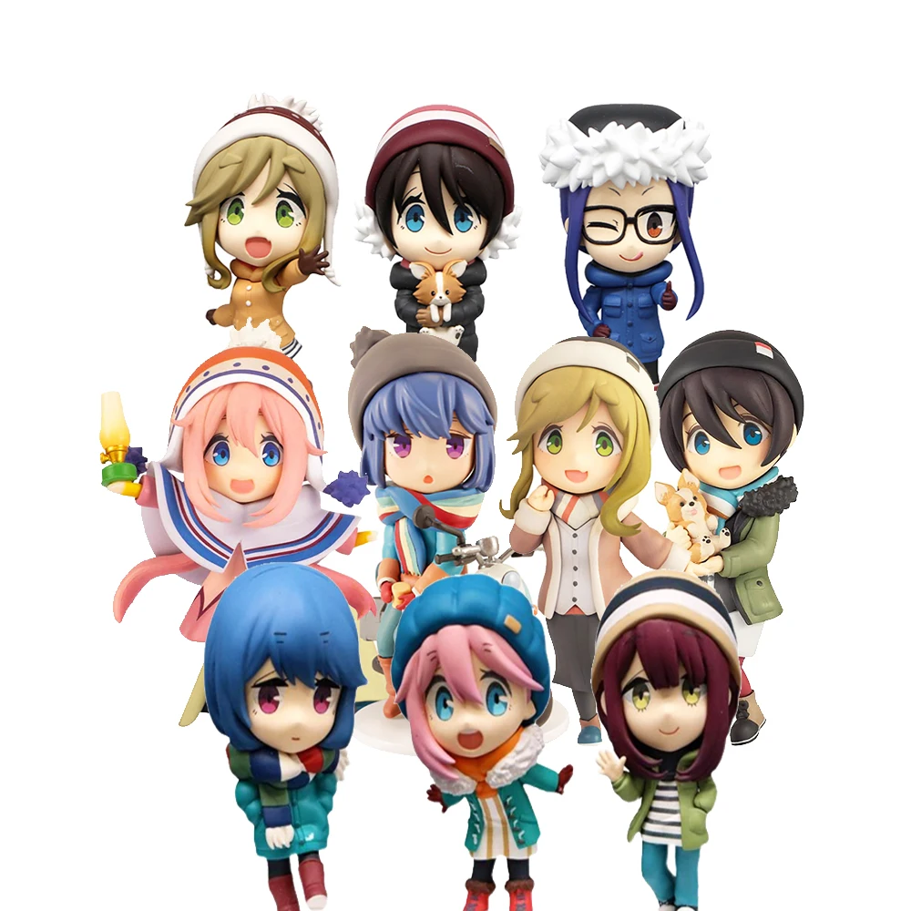 Original PLUM Yurucamp Laid-Back Camp Kagamihara Nadeshiko Shima Rin Inuyama Aoi Saitou Ena PVC Action Model Figure Toys
Original PLUM Yurucamp Laid-Back Camp Kagamihara Nadeshiko Shima Rin Inuyama Aoi Saitou Ena PVC Action Model Figure Toys