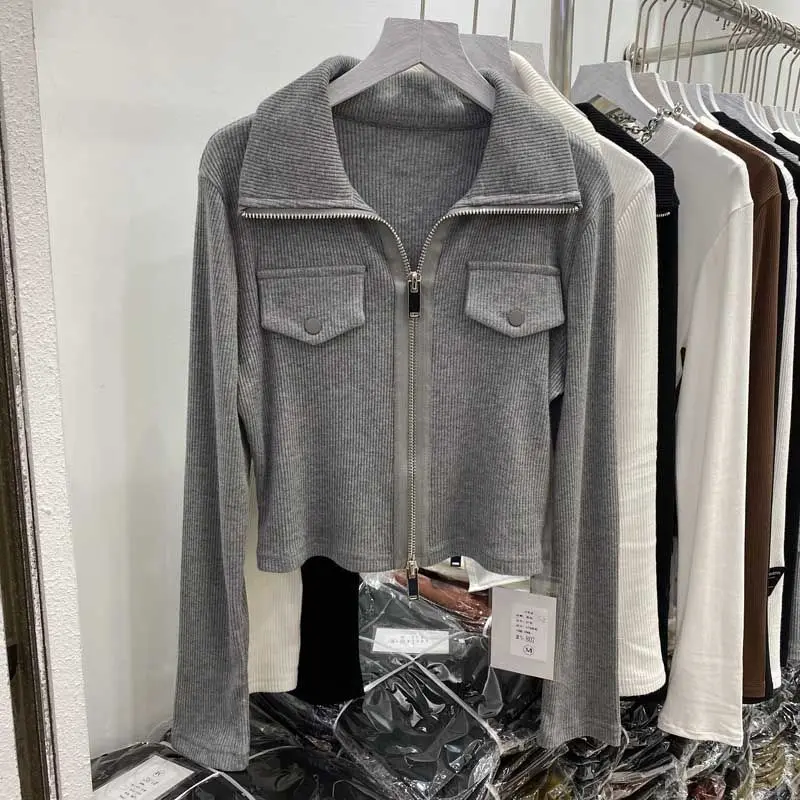 Cotton Womens Sweaters Fall Clothing Oversize Spring Vintage Loose Winter Sweater Knitted Women Cardigan Knit Turn-down Collar 
Cotton Womens Sweaters Fall Clothing Oversize Spring Vintage Loose Winter Sweater Knitted Women Cardigan Knit Turn-down Collar