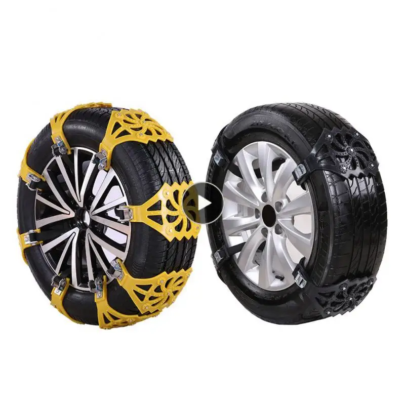 Snow Chain Portable Thickened Car Suv Tire Tendon Chain Lightweight Anti-skid Car Accessories Black Car Tire Snow Chain Durable
Snow Chain Portable Thickened Car Suv Tire Tendon Chain Lightweight Anti-skid Car Accessories Black Car Tire Snow Chain Durable