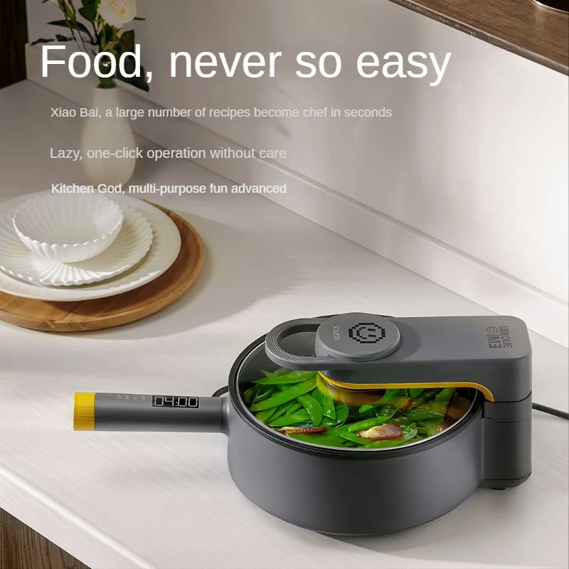 Intelligent vegetable frying robot household multi-purpose automatic pan cuisine robots de 
Intelligent vegetable frying robot household multi-purpose automatic pan cuisine robots de