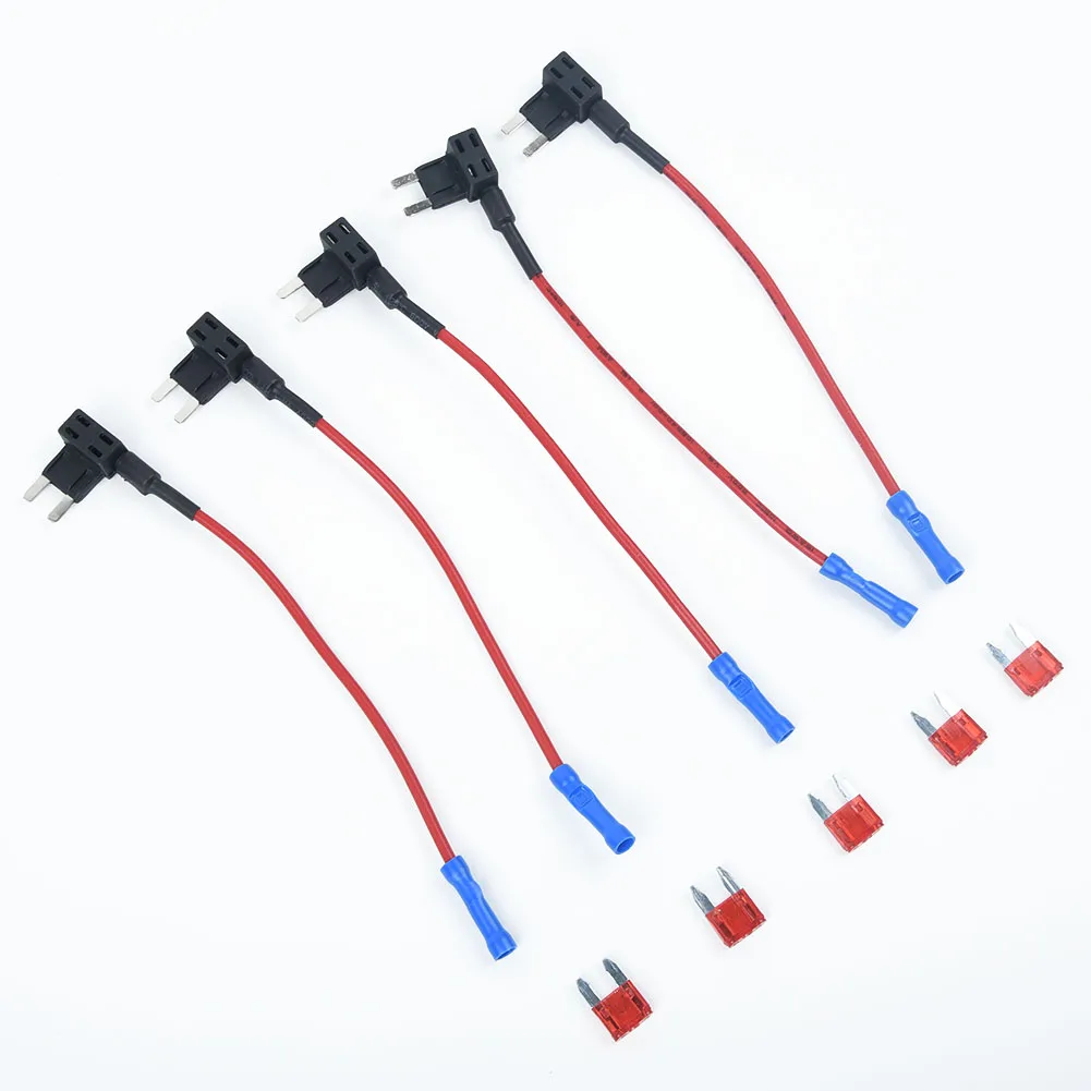 5Pcs Add A Circuit Blade Insert Fuse Splice Holder Piggy Back Fuse Tap Replacement Parts Standard ATM Blade Fuse
5Pcs Add A Circuit Blade Insert Fuse Splice Holder Piggy Back Fuse Tap Replacement Parts Standard ATM Blade Fuse