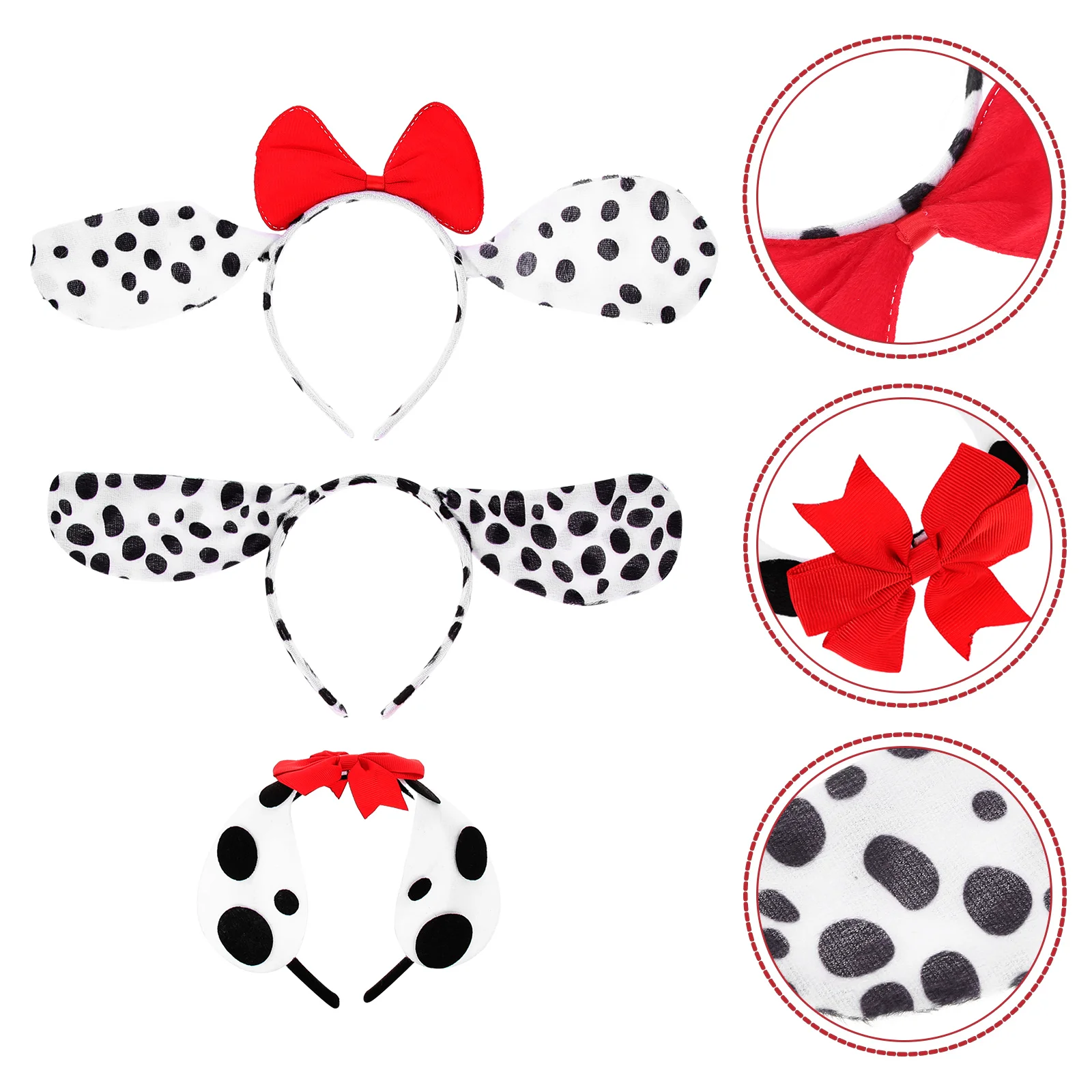 3 Pcs Vintage Clothes Dalmatians Headband Lovely Hair Decors Children Headbands Short Plush Kids
3 Pcs Vintage Clothes Dalmatians Headband Lovely Hair Decors Children Headbands Short Plush Kids