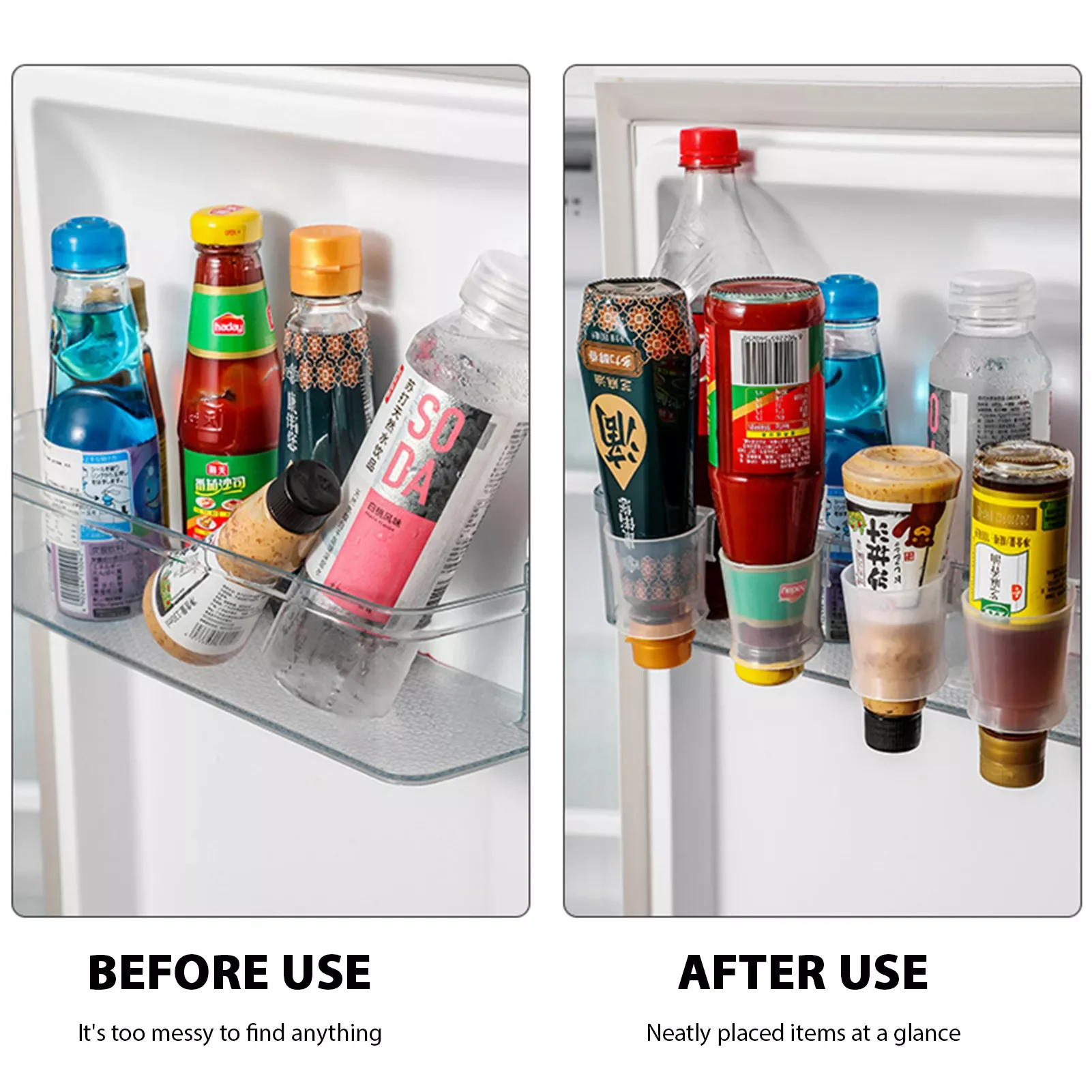 2pcs Storage Box For Refrigerator Side Door Hanging Seasoning Bottle Rack Vinegar Organizer Kitchen Accessories 66cy
2pcs Storage Box For Refrigerator Side Door Hanging Seasoning Bottle Rack Vinegar Organizer Kitchen Accessories 66cy