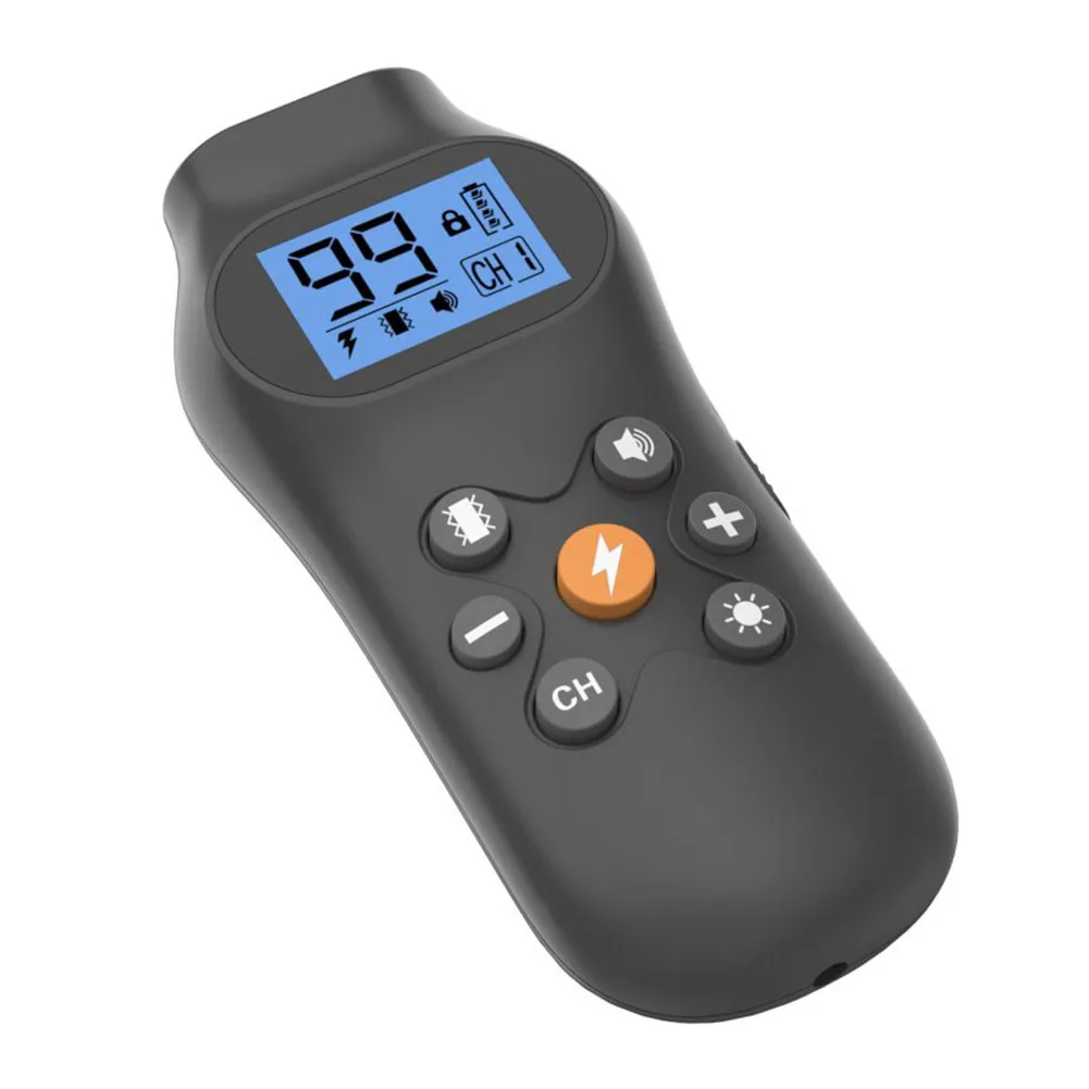 Dog Pet Training Collar Waterproof Receiver Rechargeable Remote Control 180*115*50 MM Accessories Black Remote
Dog Pet Training Collar Waterproof Receiver Rechargeable Remote Control 180*115*50 MM Accessories Black Remote