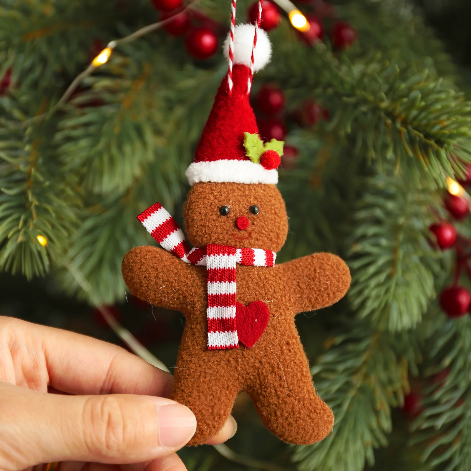 3pcs Creative New Christmas Decoration Gingerbread Man Plushies Doll Pendant Plush Toys Christmas Tree Accessory Pendant
3pcs Creative New Christmas Decoration Gingerbread Man Plushies Doll Pendant Plush Toys Christmas Tree Accessory Pendant