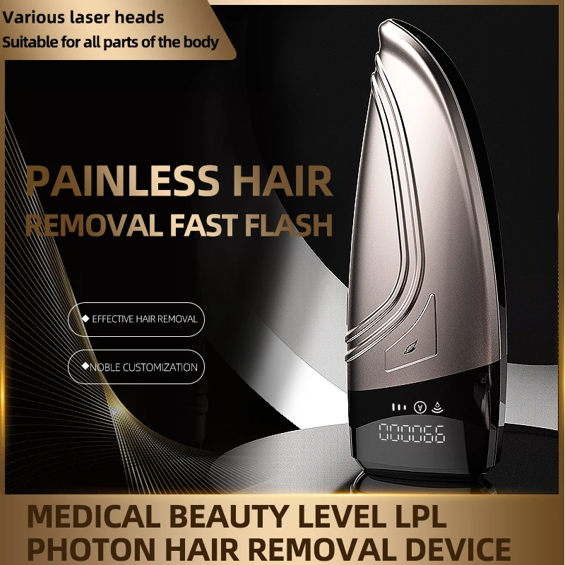 YUKUI IPL Laser Epilator Hair Removal Home Laser Device Facial Body 990000 Flashes Permanent Painless Home Hair Remover Device
YUKUI IPL Laser Epilator Hair Removal Home Laser Device Facial Body 990000 Flashes Permanent Painless Home Hair Remover Device