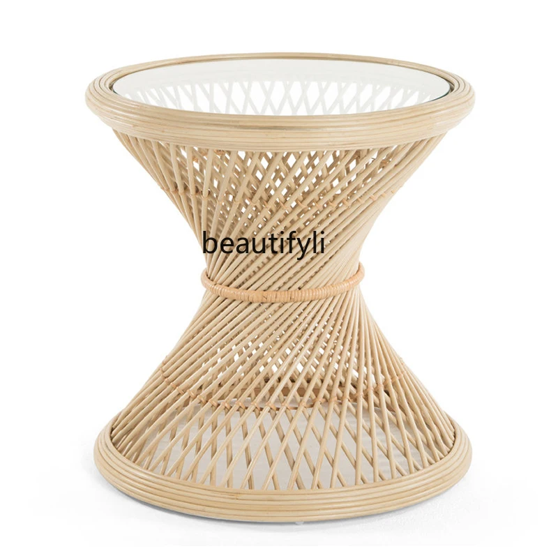 zqReal Cane Tea Table Corner Table Side Table Southeast Asian Handmade Indonesian Rattan round Tea Table Retro Style
zqReal Cane Tea Table Corner Table Side Table Southeast Asian Handmade Indonesian Rattan round Tea Table Retro Style