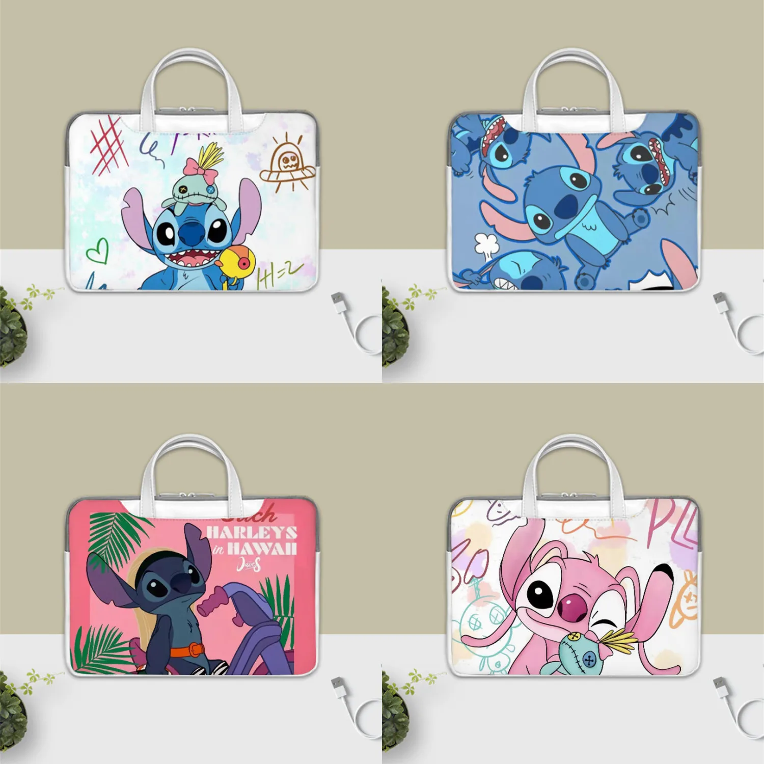 Disney Anime Kawaii Laptop Bag Stitch Macbook Air Pro 13 14 15.6 Office Portable Handbag Briefcase Dell Hp Shockproof Cover Case
Disney Anime Kawaii Laptop Bag Stitch Macbook Air Pro 13 14 15.6 Office Portable Handbag Briefcase Dell Hp Shockproof Cover Case