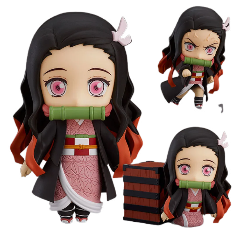 10Cm Gsc Cartoon Anime Characters Figure Demon Slayer Kamado Nezuko Kamado Tanjirou Mini Version Q Model Face Change Movable Toy
10Cm Gsc Cartoon Anime Characters Figure Demon Slayer Kamado Nezuko Kamado Tanjirou Mini Version Q Model Face Change Movable Toy