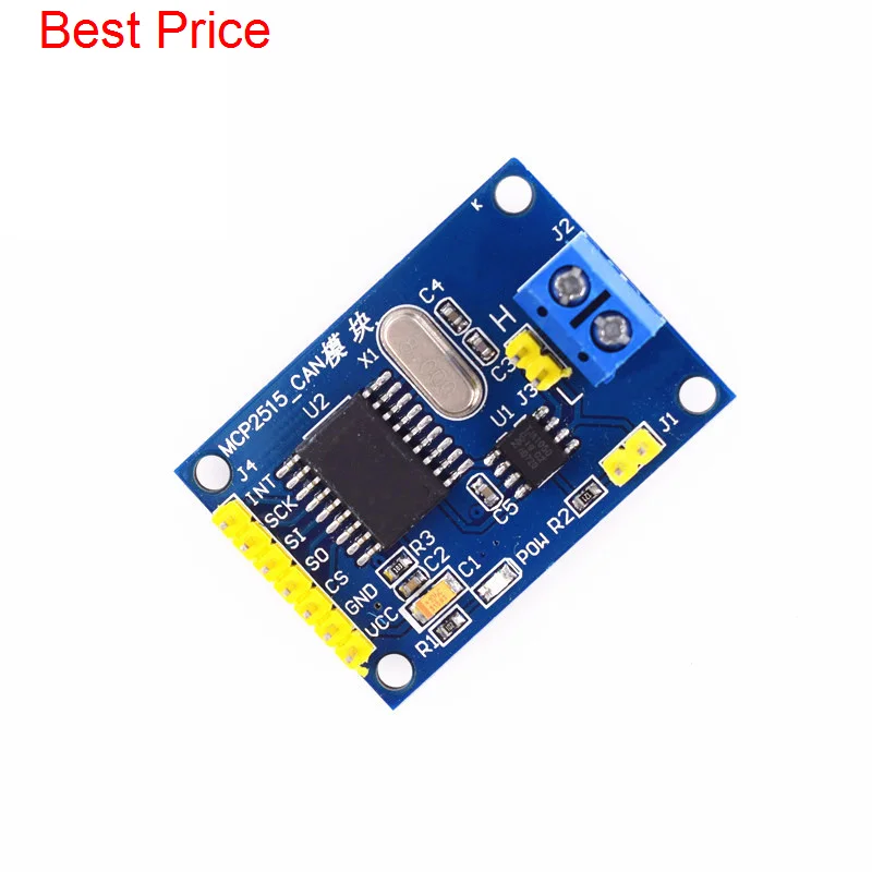 

50Pcs Mcp2515 Can Bus Driver Module Board Tja1050 Receiver Spi Fr 51 Mcu Arm Controller Interface for Arduino Diy Electronic