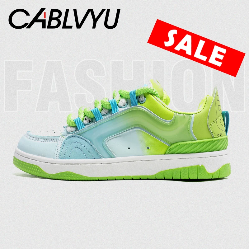 CABLVYU New Shoes for Men Skateboarding Shoes Couple's Leisure Fashion Shoes Stitching Versatile Casual Sports Anti-skid Shoes
CABLVYU New Shoes for Men Skateboarding Shoes Couple's Leisure Fashion Shoes Stitching Versatile Casual Sports Anti-skid Shoes