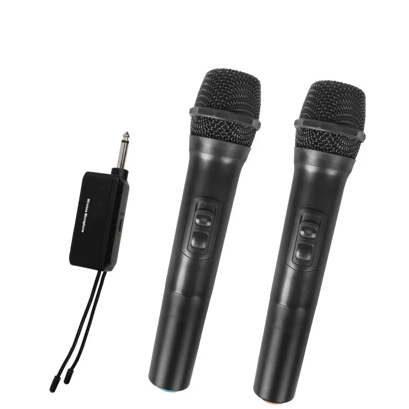 Wireless Microphone Recording Karaoke Handheld With Rechargeable Lithium Battery Receiver Automatic Frequency 60M Party Stage 
Wireless Microphone Recording Karaoke Handheld With Rechargeable Lithium Battery Receiver Automatic Frequency 60M Party Stage