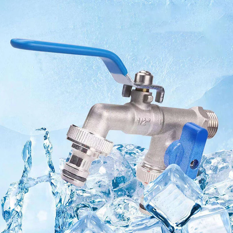 1PC Double Head Water Faucet 1/2'' 3/4'' Water Splitter Connector Coupling Adapter Valve Switch Garden Hose Irrigation Tap Joint
1PC Double Head Water Faucet 1/2'' 3/4'' Water Splitter Connector Coupling Adapter Valve Switch Garden Hose Irrigation Tap Joint