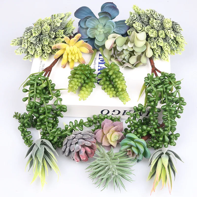 Artificial Succulents Plants Set Flower Arrangement Plastic Plants Home Garden Ornament Decoration Fake Plants
Artificial Succulents Plants Set Flower Arrangement Plastic Plants Home Garden Ornament Decoration Fake Plants