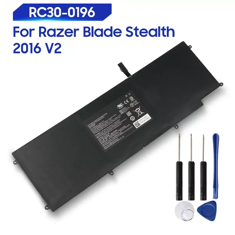 Original Replacement Laptop Battery For Razer Blade Stealth 2016 V2 i7-7500U 3ICP4/92/80 RC30-0196 RZ09-0196/0168/0239 HAZEL
Original Replacement Laptop Battery For Razer Blade Stealth 2016 V2 i7-7500U 3ICP4/92/80 RC30-0196 RZ09-0196/0168/0239 HAZEL