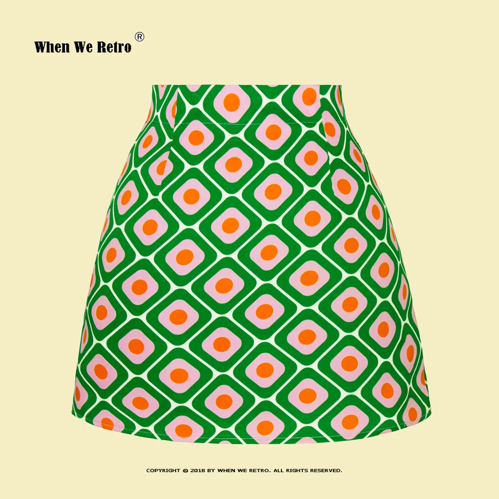 Sales Vintage Women Printed Party Club Sexy Skirt SS0008 High Waist Green Mini Skirts
Sales Vintage Women Printed Party Club Sexy Skirt SS0008 High Waist Green Mini Skirts