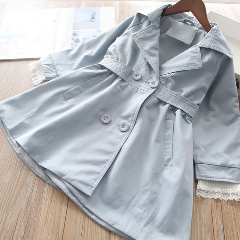 Baby Girls Jackets for Kids Outerwears Preppy Windbreak Spring Autumn Outfits Children Coats for Teenagers Costumes 6-12 Years
Baby Girls Jackets for Kids Outerwears Preppy Windbreak Spring Autumn Outfits Children Coats for Teenagers Costumes 6-12 Years