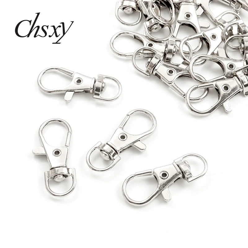 10pcs Swivel Lobster Clasp Hooks Keychain Silver Color Key Rings Connectors for Bag Belt Dog Chains DIY Keychain Making Supplies
10pcs Swivel Lobster Clasp Hooks Keychain Silver Color Key Rings Connectors for Bag Belt Dog Chains DIY Keychain Making Supplies
