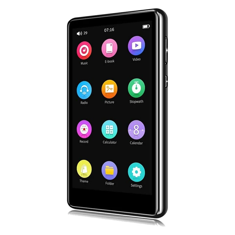 MP3 Player with Bluetooth 5.0 Touchscreen 4.0 inch 8GB Support 128G TF Card Portable MP4 Music Player 
MP3 Player with Bluetooth 5.0 Touchscreen 4.0 inch 8GB Support 128G TF Card Portable MP4 Music Player