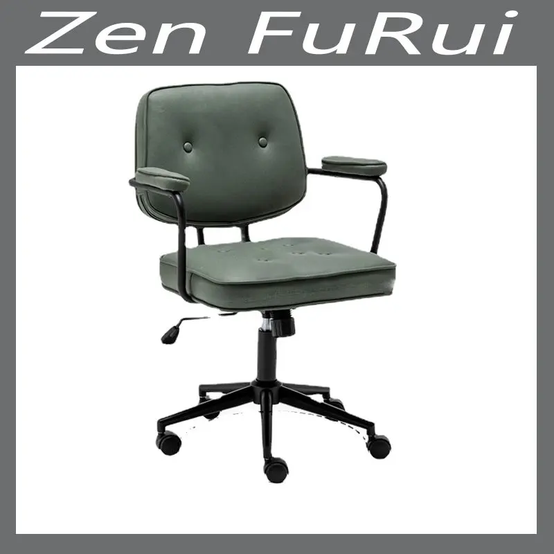 Light Luxury Sedentary Comfortable Office Chair Nordic Leather Office Chairs for Office Furniture Computer Chair Retro Designer
Light Luxury Sedentary Comfortable Office Chair Nordic Leather Office Chairs for Office Furniture Computer Chair Retro Designer