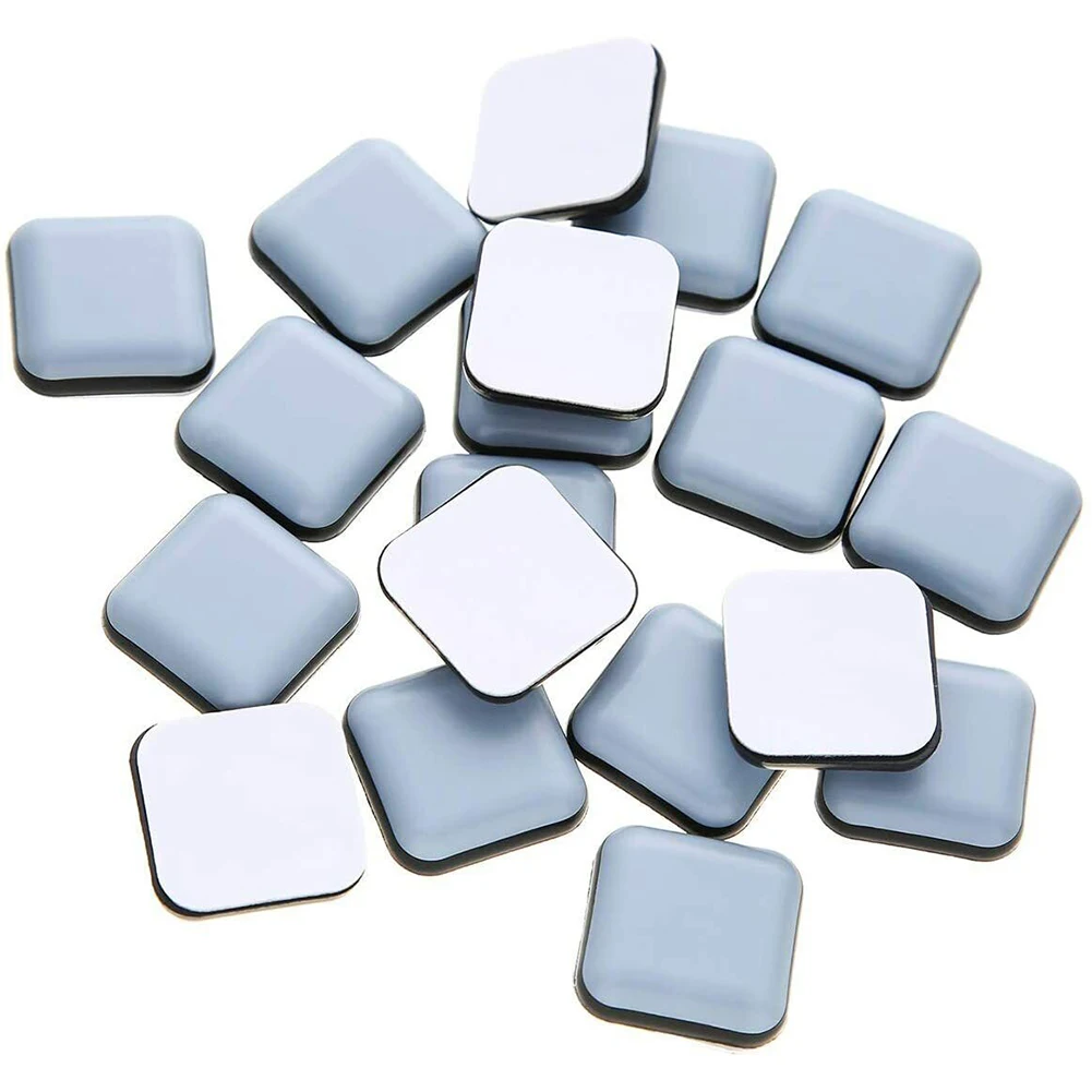 20pcs Square PTFE Furniture Gliders Self Adhesive Magic Sliders Floor Chair Sofa Mat Slider Pad Furniture Table Base Protectors
20pcs Square PTFE Furniture Gliders Self Adhesive Magic Sliders Floor Chair Sofa Mat Slider Pad Furniture Table Base Protectors