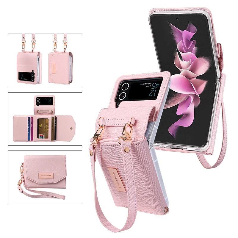 Shockproof Leather Wallet Case Strap Cover Handbag For Samsung Galaxy Z Flip 3 4 5
Shockproof Leather Wallet Case Strap Cover Handbag For Samsung Galaxy Z Flip 3 4 5