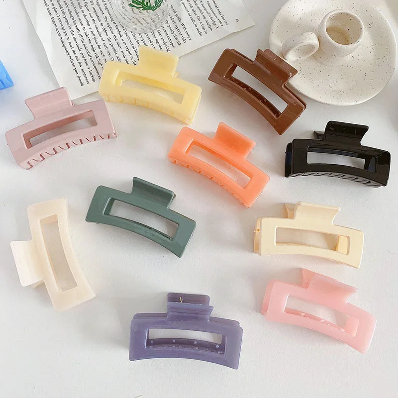Macaron color ladies hair clip Girl Colorful Solid color Big Size Hair accessories Summer Fashion Geometric Scrunchies Headwear
Macaron color ladies hair clip Girl Colorful Solid color Big Size Hair accessories Summer Fashion Geometric Scrunchies Headwear