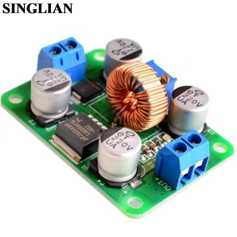 DC Booster Module LM2587 Peak Value 5A High Power Regulator Power Board 3V5V12V To 19V24V30V36V
DC Booster Module LM2587 Peak Value 5A High Power Regulator Power Board 3V5V12V To 19V24V30V36V