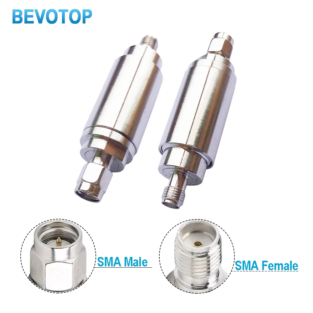 BEVOTOP Атенюатор SMA 5 Вт 1-40 дБ 
BEVOTOP Атенюатор SMA 5 Вт 1-40 дБ