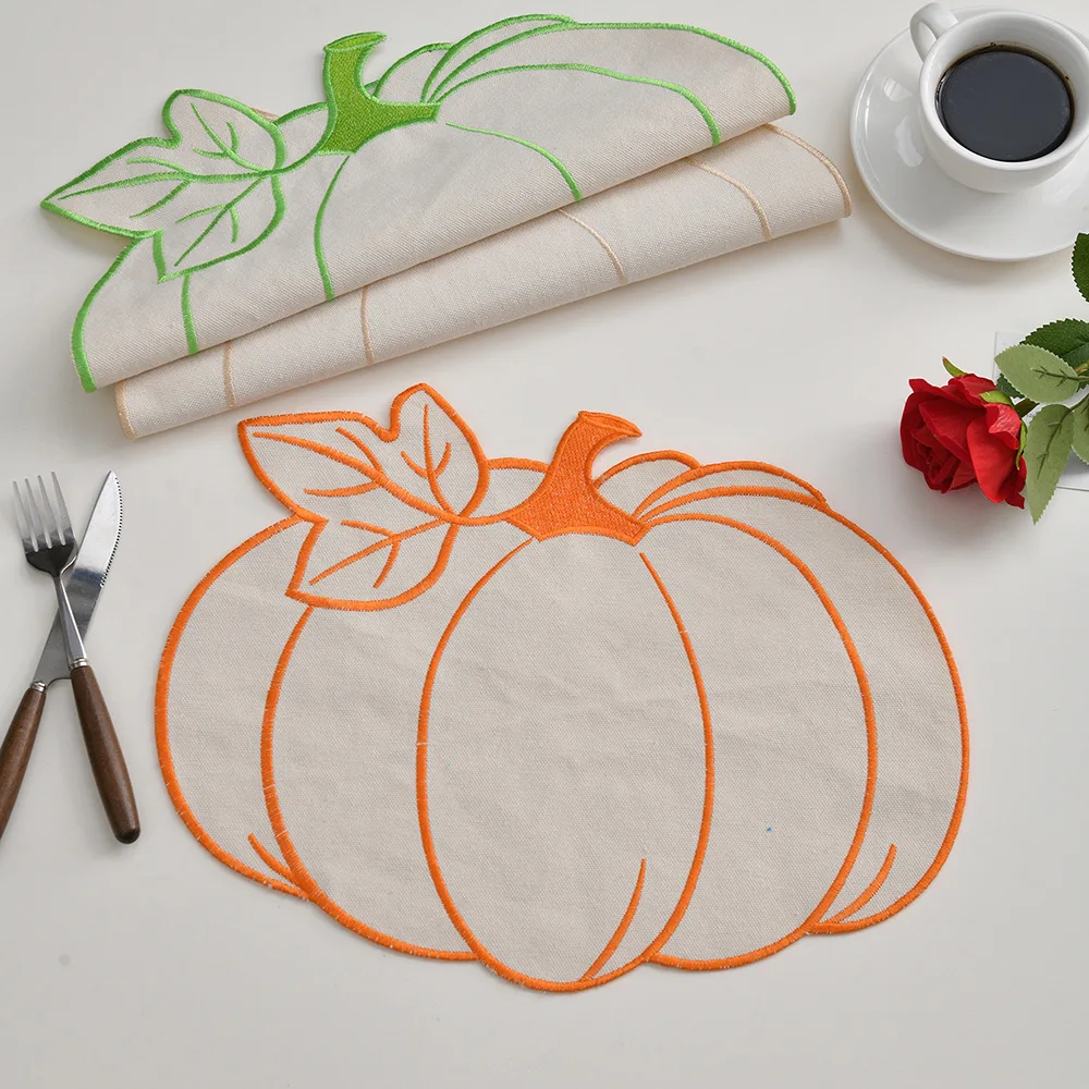 Праздничные коврики для стола из хлопка и льна Halloween
Праздничные коврики для стола из хлопка и льна Halloween