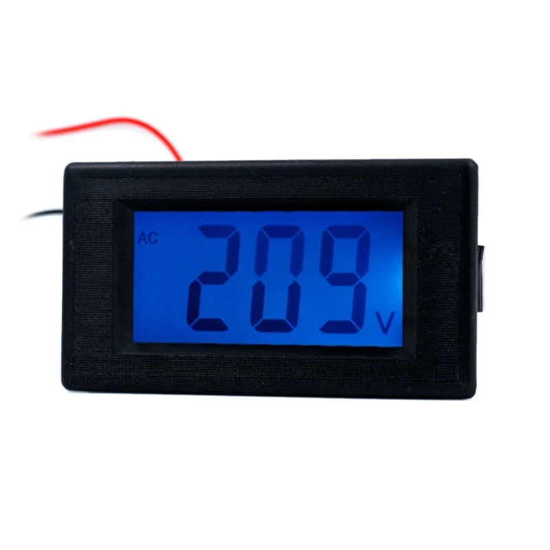 AC 70-500V LCD Digital Voltmeter Voltage Measuring Monitor, Voltage Panel Power Line Volt Test Monitor Gauge Meter
AC 70-500V LCD Digital Voltmeter Voltage Measuring Monitor, Voltage Panel Power Line Volt Test Monitor Gauge Meter