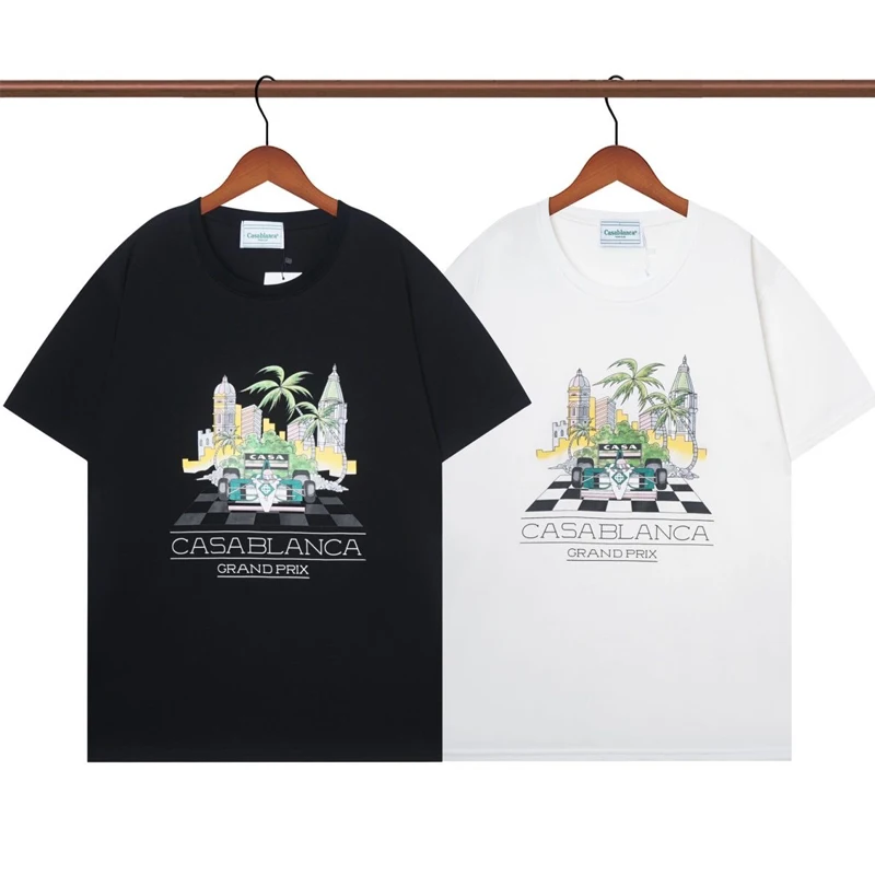 2023 Early Spring New Men's T-Shirt High Quality Printed Cotton Couple Casablanca Top
2023 Early Spring New Men's T-Shirt High Quality Printed Cotton Couple Casablanca Top