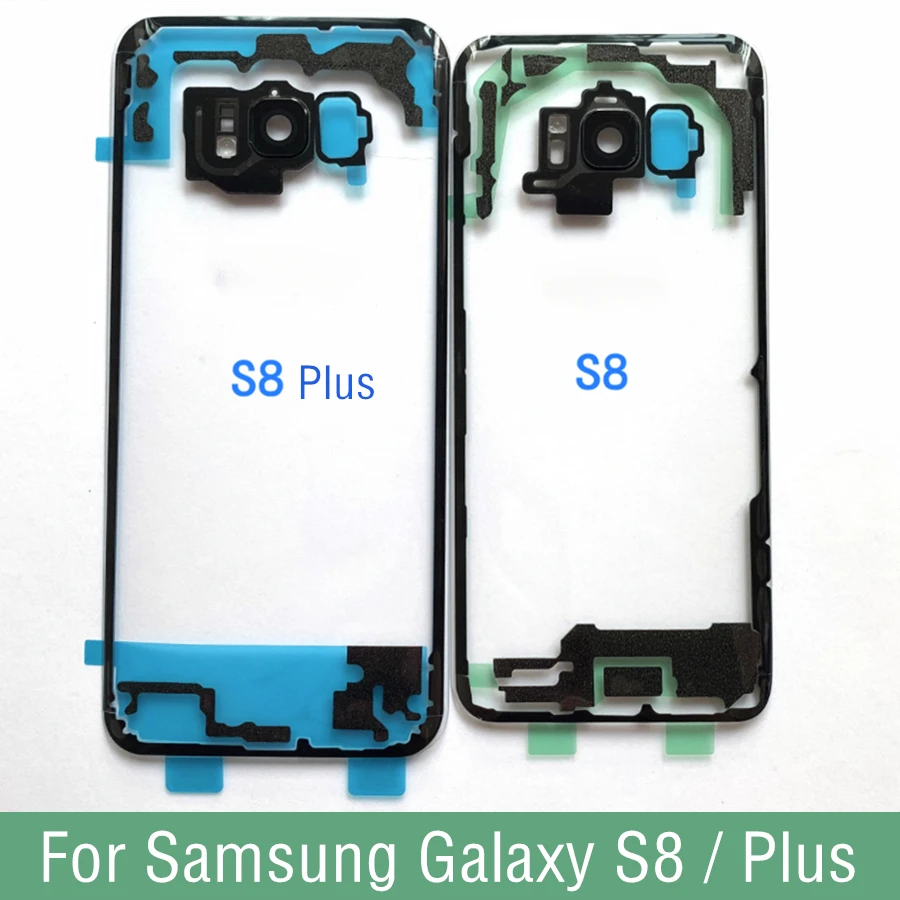 For Samsung Galaxy S8 Plus Battery Cover Back Glass Panel Rear Housing Clear Case Replacement With Camera Lens+Adhesive Sticker
For Samsung Galaxy S8 Plus Battery Cover Back Glass Panel Rear Housing Clear Case Replacement With Camera Lens+Adhesive Sticker
