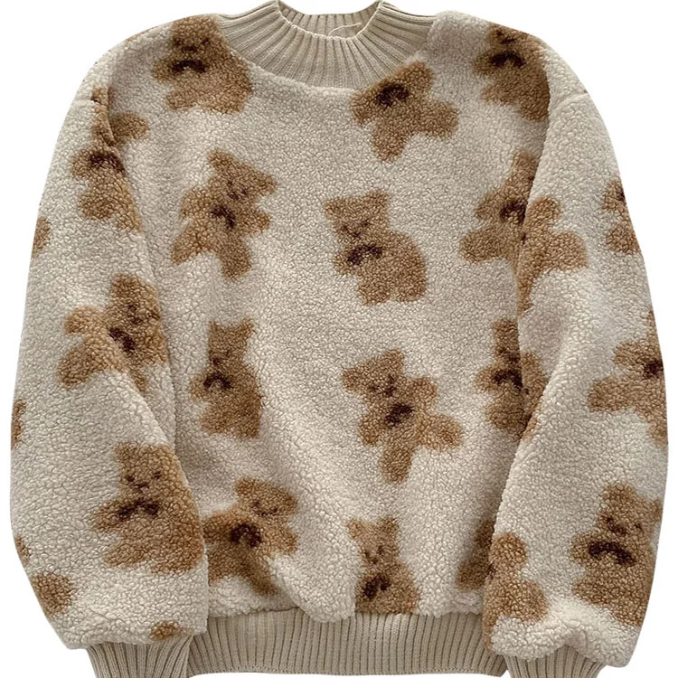 2023 Kawaii Sweater Spring New Sweet Cute Bear Jumpers Tops Harajuku Korean Fashion Casual O Neck Long Sleeve Pullovers Y2k Tops
2023 Kawaii Sweater Spring New Sweet Cute Bear Jumpers Tops Harajuku Korean Fashion Casual O Neck Long Sleeve Pullovers Y2k Tops