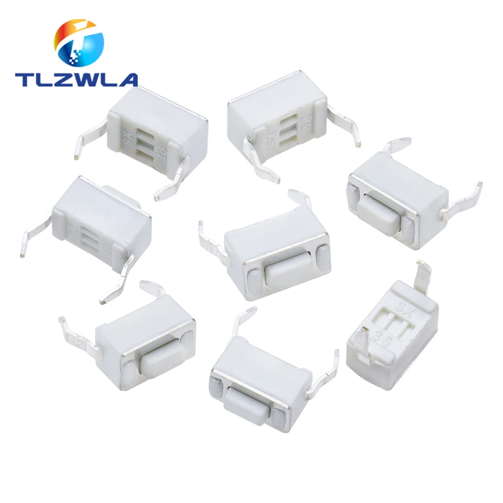 Тактовые переключатели TLZWLA белые 100 шт
Тактовые переключатели TLZWLA белые 100 шт