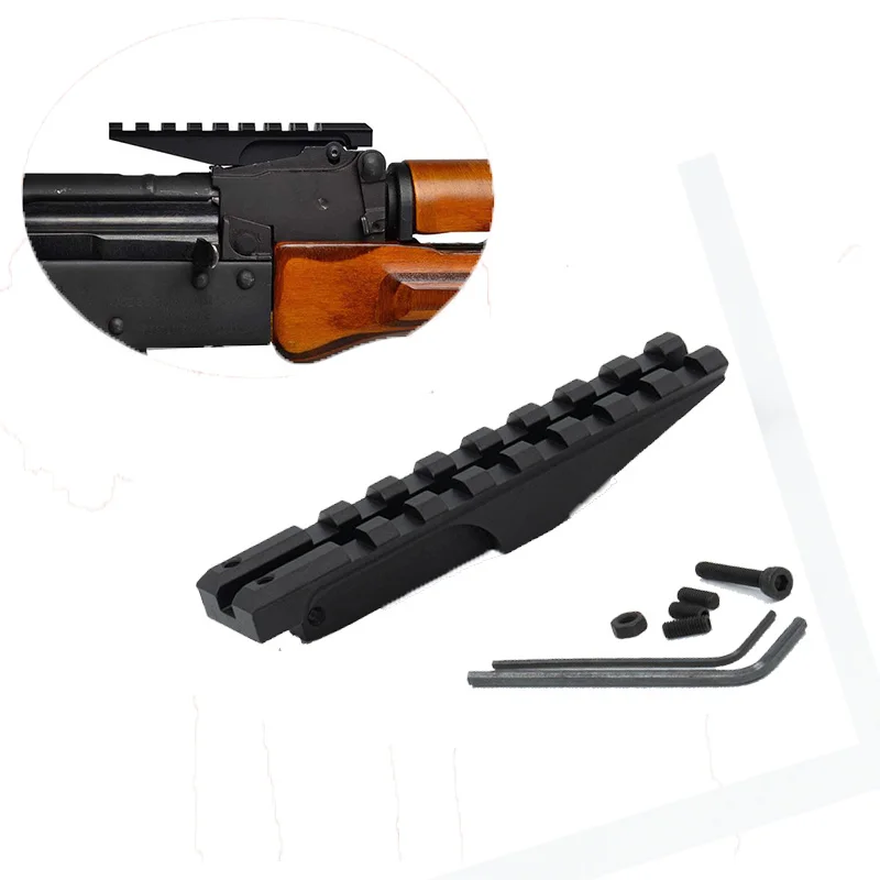 Tactical AK Rear Sight Rail Standard 1913 Picatinny Hunting Scope Mount For AK47 AK74 Low Profile Red Dot Optics
Tactical AK Rear Sight Rail Standard 1913 Picatinny Hunting Scope Mount For AK47 AK74 Low Profile Red Dot Optics