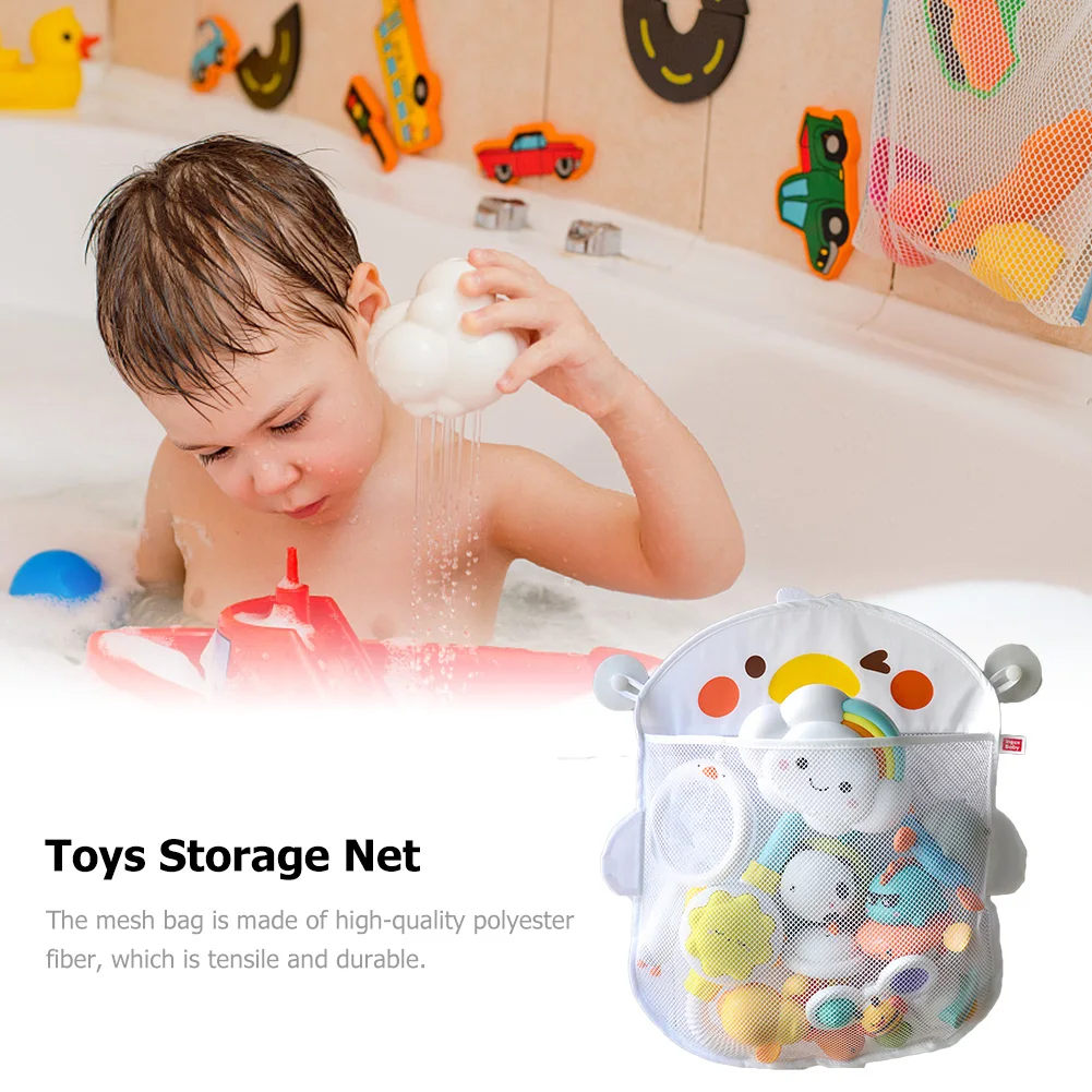 Baby Bath Toy Bathroom Mesh Hanging Bag Kids Cartoon Animal Duck Net Toy Storage Bag with Strong Suction Cup Bathroom Water Toy
Baby Bath Toy Bathroom Mesh Hanging Bag Kids Cartoon Animal Duck Net Toy Storage Bag with Strong Suction Cup Bathroom Water Toy