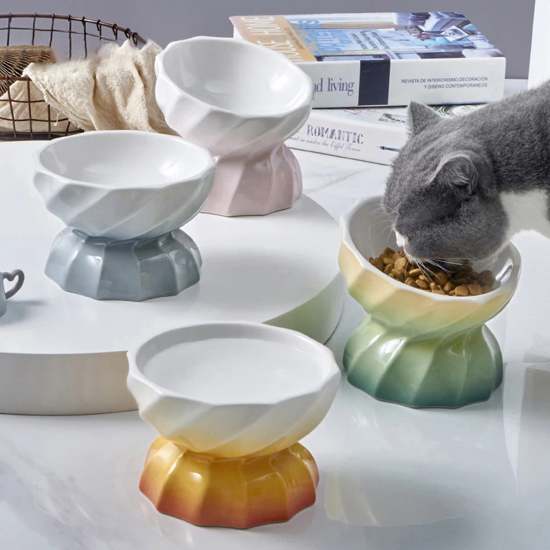 Скошенная поилка для корма кошек, употребление алкоголя, керамическая, нескользящая, для щенков, котят, с основанием 
Скошенная поилка для корма кошек, употребление алкоголя, керамическая, нескользящая, для щенков, котят, с основанием