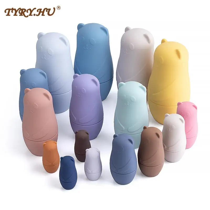 1Set Montessori Nesting Doll Toy Russian Matryoshka Doll Educational Toys for Children Silicone Stacking Blocks Doll Inside Doll
1Set Montessori Nesting Doll Toy Russian Matryoshka Doll Educational Toys for Children Silicone Stacking Blocks Doll Inside Doll