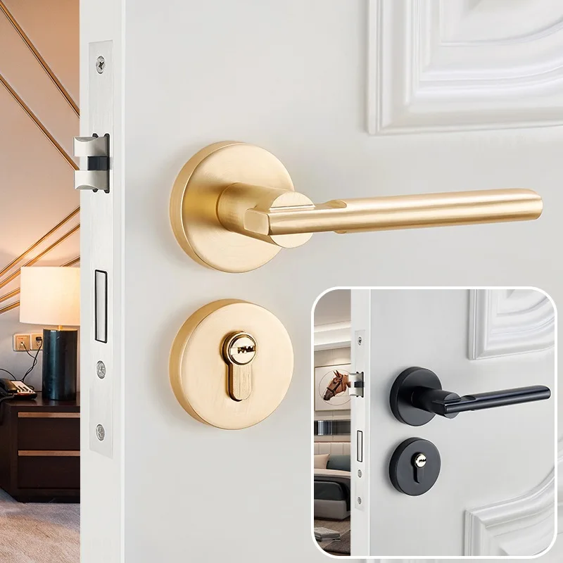 Universal Bedroom Lock Door Hardware Lock Black Handle apartment Split Door Household Door Door Lock Handle Lock Room Indoor
Universal Bedroom Lock Door Hardware Lock Black Handle apartment Split Door Household Door Door Lock Handle Lock Room Indoor