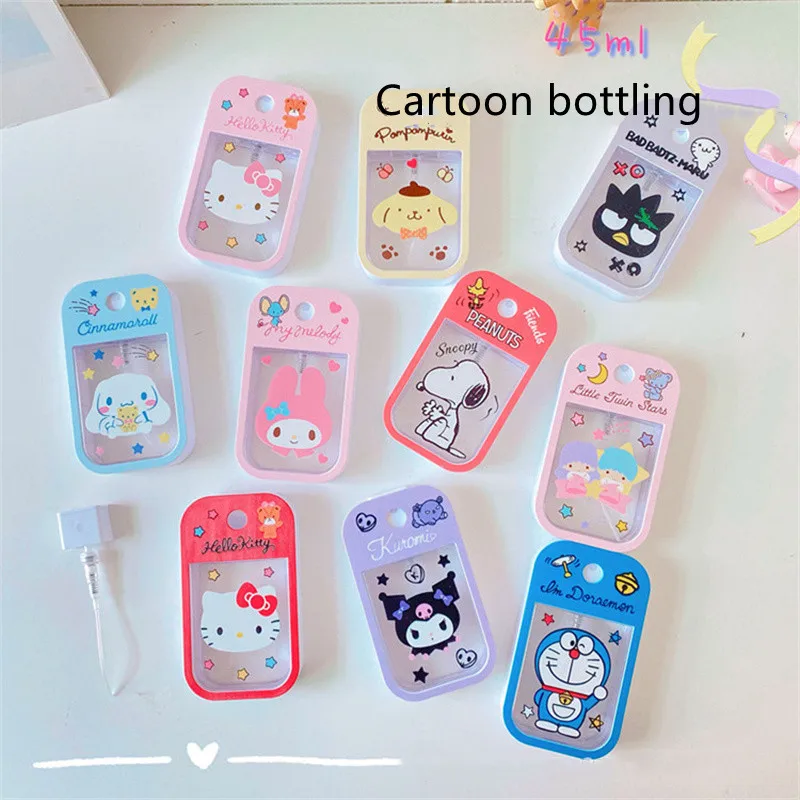 Kawaii Sanrio парфюмерная бутылка с распылителем Kuromi аниме Kitty Дорожная портативная бутылка с мультипликационным принтом Мелодия лосьон розлив д...
Kawaii Sanrio парфюмерная бутылка с распылителем Kuromi аниме Kitty Дорожная портативная бутылка с мультипликационным принтом Мелодия лосьон розлив д...