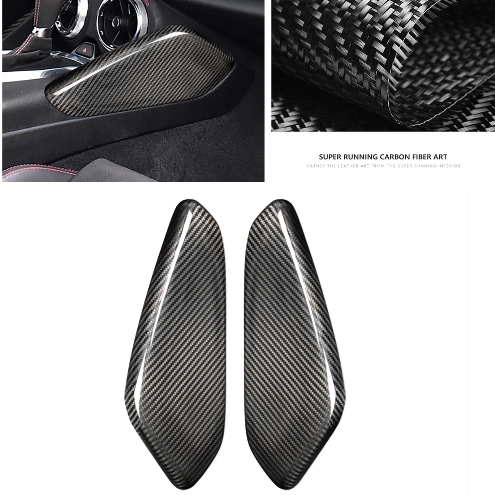 Center Console Both Side Panel Cover For Chevrolet Camaro 2016-2021 Real Carbon Fiber Dashboard Gear Shift Box Board Egde Trim
Center Console Both Side Panel Cover For Chevrolet Camaro 2016-2021 Real Carbon Fiber Dashboard Gear Shift Box Board Egde Trim