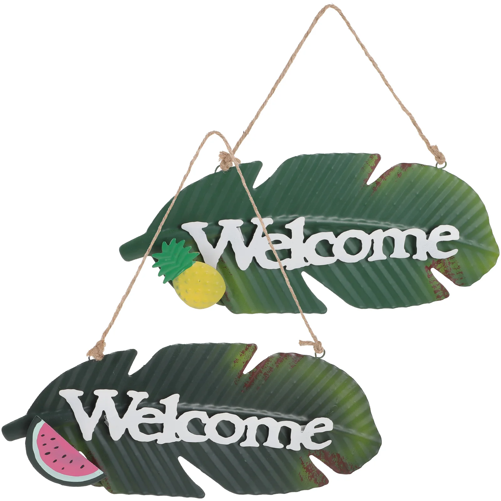 2 Pcs Hanging Welcome Sign Beach Door Botanical Decor Hawaii Party Decoration Front Signs House Pineapple
2 Pcs Hanging Welcome Sign Beach Door Botanical Decor Hawaii Party Decoration Front Signs House Pineapple
