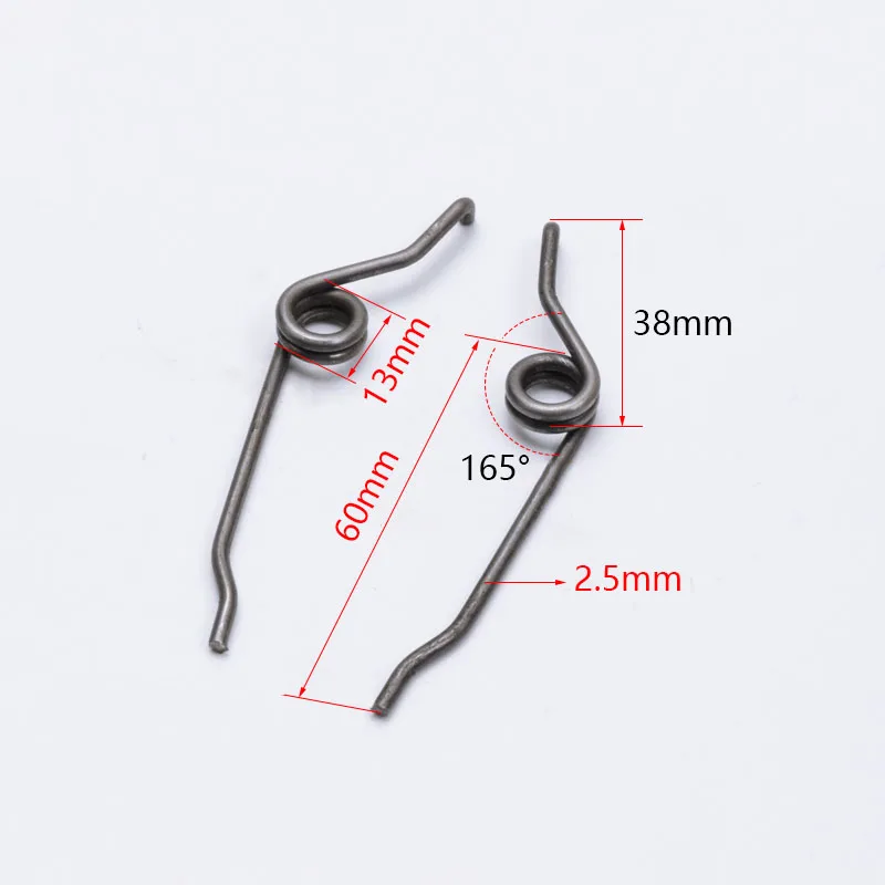 1 пара 2,5x13x60 мм Противоугонный дверной замок, ремонтированная пружина скручивания, металлическая катушка, Сменные аксессуары для электронн...
1 пара 2,5x13x60 мм Противоугонный дверной замок, ремонтированная пружина скручивания, металлическая катушка, Сменные аксессуары для электронн...